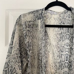 Large Snakeskin Duster - Coverup